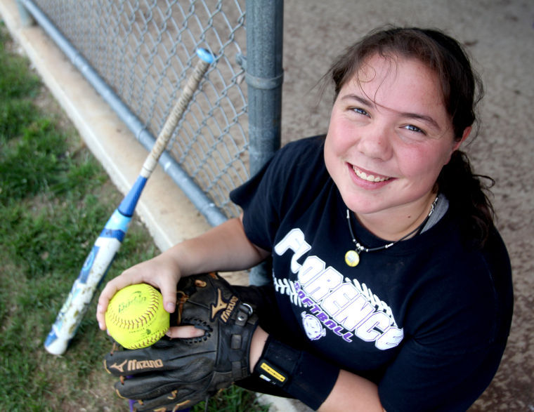 Florence Softball senior Sam Vaughan
